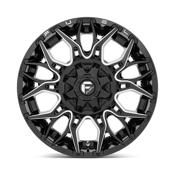 Jantă de Aluminiu, FUEL D769 TWITCH, 20x9.0, ET 1, 5x114.3 / 5x127, 78.1, Negru - EDK.ro