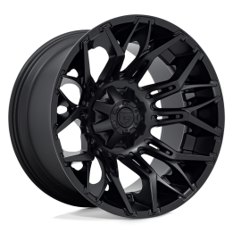 Alloy Wheel, FUEL D772 TWITCH, 22x12.0, ET -44, 5x114.3 / 5x127, 78.1, Black - EDK.ro