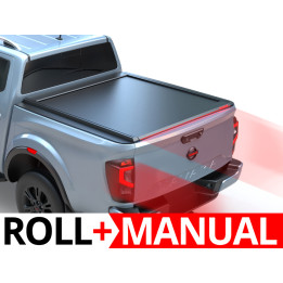 Manual Roll Top Tonneau Bed Cover, Tessera 4x4 Roll+, Renault Alaskan 2016 - 2025 - EDK.ro