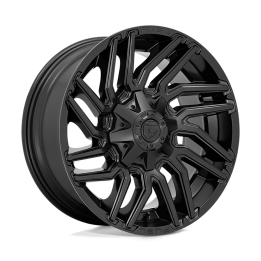 Alloy Wheel, FUEL D775 TYPHOON, 22x10.0, ET -18, 5x114.3 / 5x127, 78.1, Black - EDK.ro