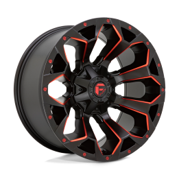 Alloy Wheel, FUEL D787 ASSAULT, 17x8.5, ET 14, 5x114.3 / 5x127, 78.1, Black - EDK.ro