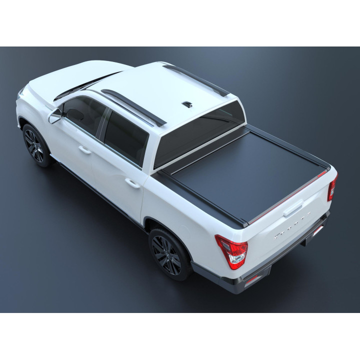 Manual Roll Top Tonneau Bed Cover, Tessera 4x4 Roll+, SsangYong Musso 2018 - Present - EDK.ro