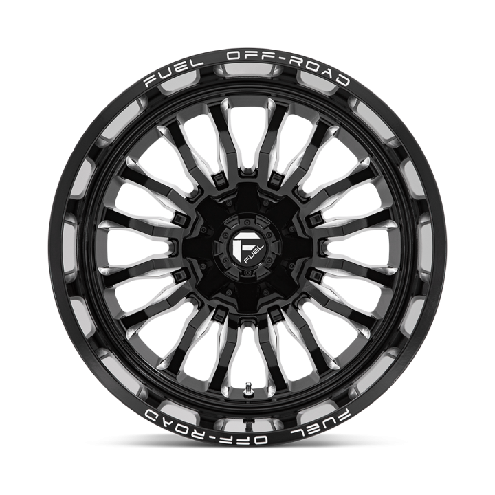 Alloy Wheel, FUEL D795 ARC, 22x12.0, ET -44, 5x114.3 / 5x127, 78.1, Black - EDK.ro