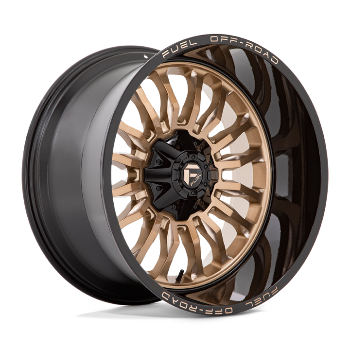 Jantă de Aluminiu, FUEL D797 ARC, 22x12.0, ET -44, 5x114.3 / 5x127, 78.1, Negru - EDK.ro
