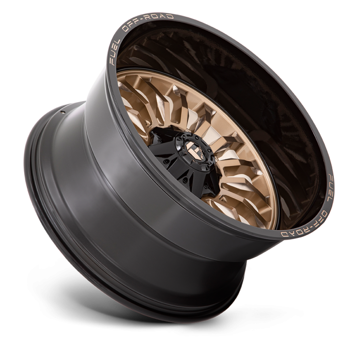 Jantă de Aluminiu, FUEL D797 ARC, 22x12.0, ET -44, 5x114.3 / 5x127, 78.1, Negru - EDK.ro