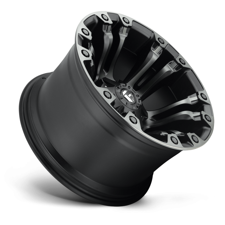 Jantă de Aluminiu, FUEL D851 VAPOR, 18x9.0, ET -12, 5x114.3 / 5x127, 78.1, Negru - EDK.ro