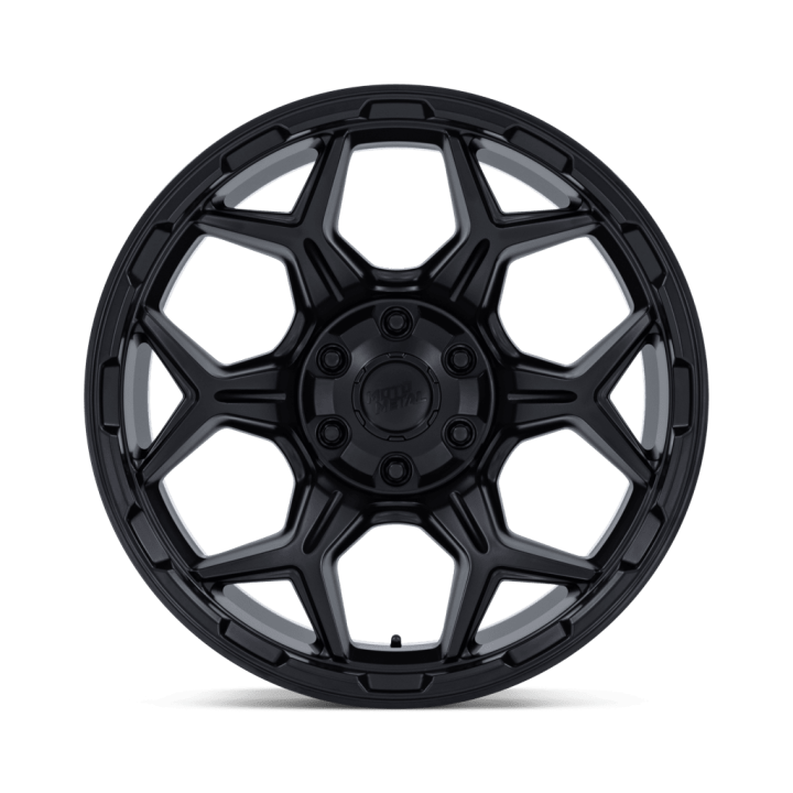 Jantă de Aluminiu, MOTO Metal MO815 DUX, 20x9.0, ET 1, 5x114.3 / 5x127, 78.1, Negru - EDK.ro