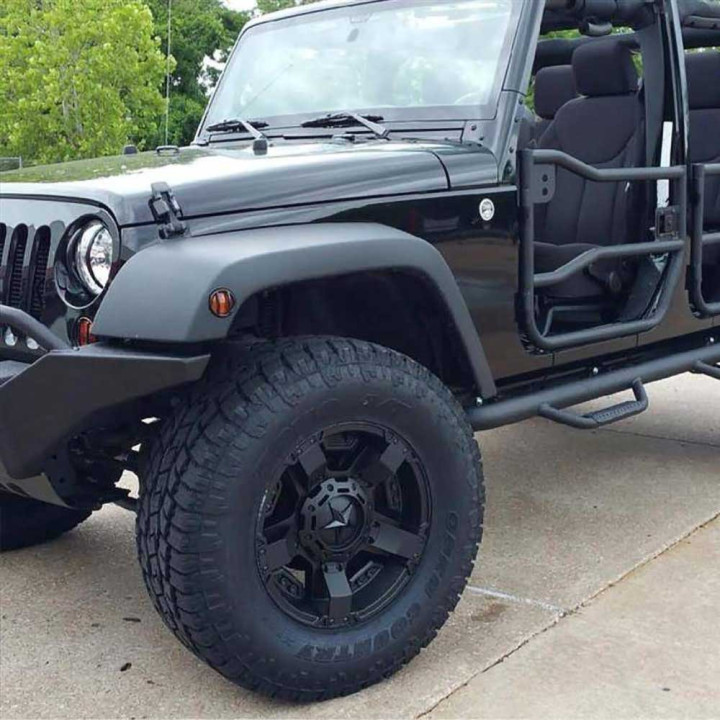 Jantă de Aluminiu, XD Series XD811 ROCKSTAR II, 20x9.0, ET 30, 5x114.3 / 5x127, 72.6, Negru - EDK.ro