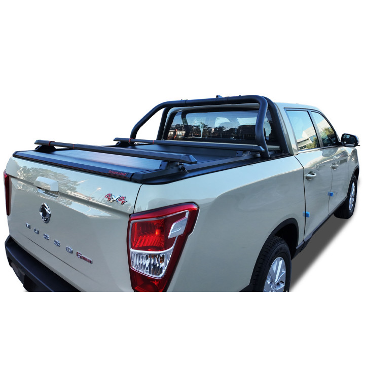 Manual Roll Top Tonneau Bed Cover, Tessera 4x4 Roll+, SsangYong Musso 2018 - Present - EDK.ro