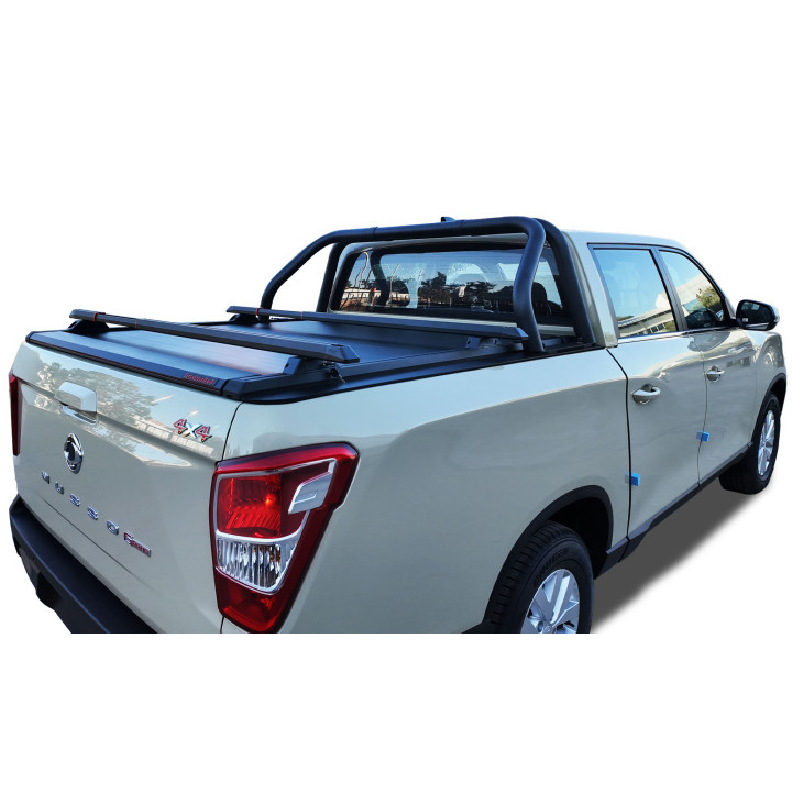 Manual Roll Top Tonneau Bed Cover, Tessera 4x4 Roll+, SsangYong Musso 2018 - Present - EDK.ro