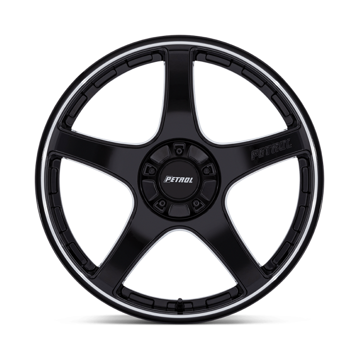 Alloy Wheel, Petrol PE003 P2E, 18x8.0, ET 40, 5x110 / 5x115, 72.56, Black - EDK.ro