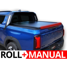 Manual Roll Top Tonneau Bed Cover, Tessera 4x4 Roll+, SsangYong Musso EV 2025 - Present - EDK.ro