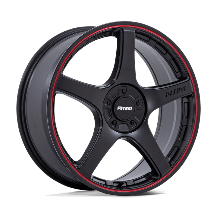 Alloy Wheel, Petrol PE003 P2E, 17x8.0, ET 40, 5x110 / 5x115, 72.56, Black - EDK.ro