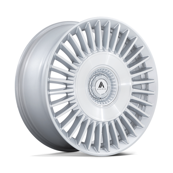 Alloy Wheel, Asanti AB040 TIARA, 22x10.5, ET 18, 5x120 / 5x115, 74.1, Silver - EDK.ro