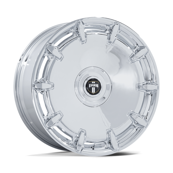 Jantă de Aluminiu, DUB DC271 CHEEF, 24x9.0, ET 15, 5x120 / 5x115, 74.1, Crom - EDK.ro