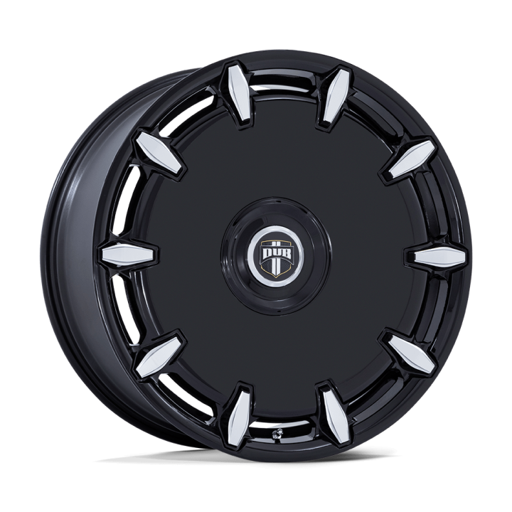 Alloy Wheel, DUB DC271 CHEEF, 24x9.0, ET 15, 5x120 / 5x115, 74.1, Black - EDK.ro