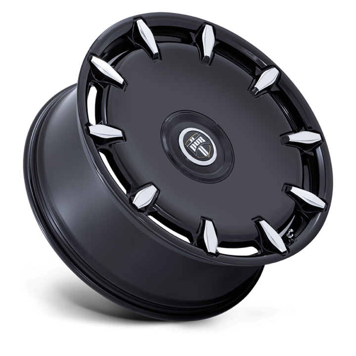 Alloy Wheel, DUB DC271 CHEEF, 24x9.0, ET 38, 5x120 / 5x115, 74.1, Black - EDK.ro