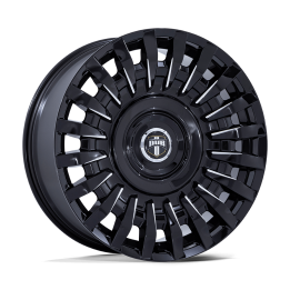 Jantă de Aluminiu, DUB DC272 HONCHO, 22x9.0, ET 15, 5x120 / 5x115, 74.1, Negru - EDK.ro
