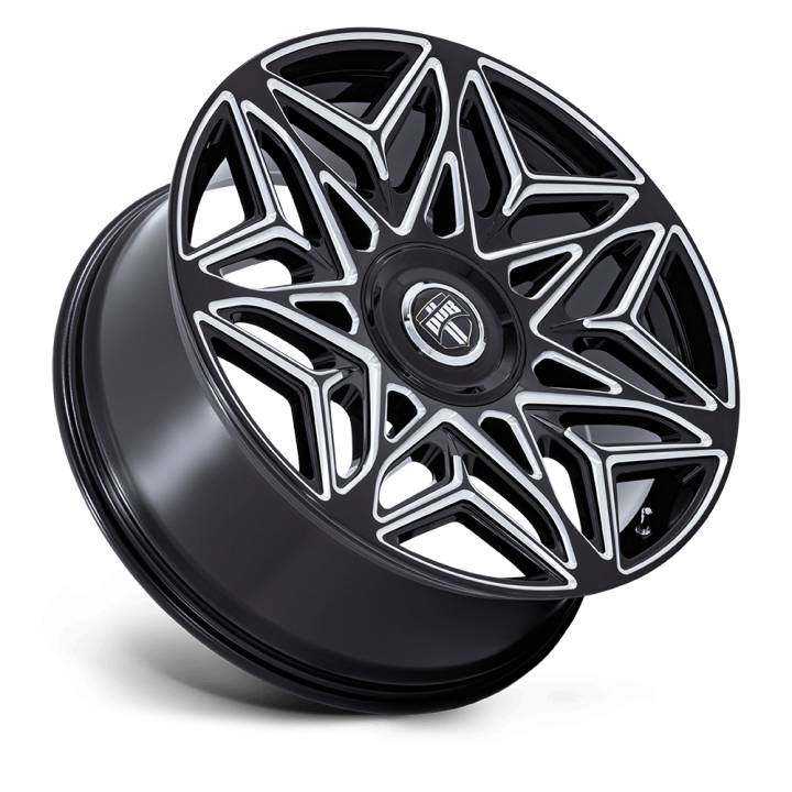Alloy Wheel, DUB DC274 ANOMALY, 24x9.0, ET 38, 5x120 / 5x115, 74.1, Black - EDK.ro