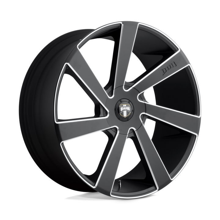 Jantă de Aluminiu, DUB S133 DIRECTA, 22x9.5, ET 15, 5x115 / 5x120.65, 72.56, Negru - EDK.ro