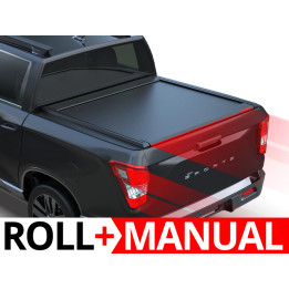 Manual Roll Top Tonneau Bed Cover, Tessera 4x4 Roll+, SsangYong Musso Grand 2018 - Present - EDK.ro