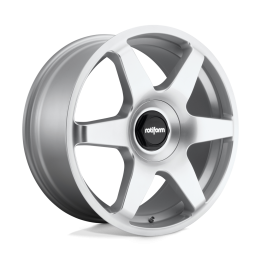 Jantă de Aluminiu, Rotiform R114 SIX, 19x8.5, ET 35, 5x114.3 / 5x120, 72.6, Argintiu - EDK.ro