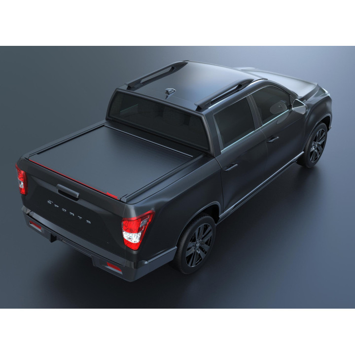 Manual Roll Top Tonneau Bed Cover, Tessera 4x4 Roll+, SsangYong Musso Grand 2018 - Present - EDK.ro