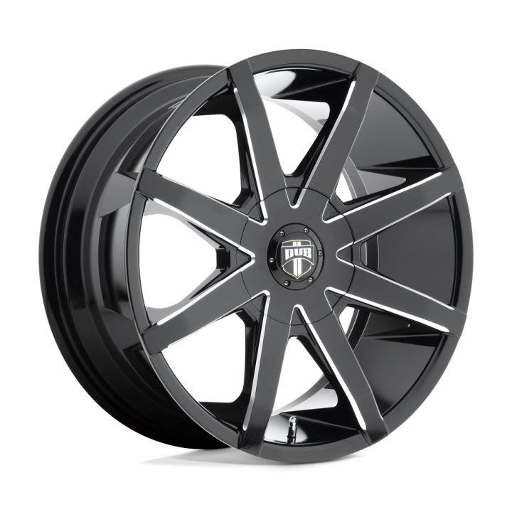 Alloy Wheel, DUB S109 PUSH, 20x8.5, ET 35, 5x114.3 / 5x120, 72.56, Black - EDK.ro