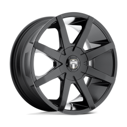 Jantă de Aluminiu, DUB S110 PUSH, 20x8.5, ET 35, 5x114.3 / 5x120, 72.56, Negru - EDK.ro