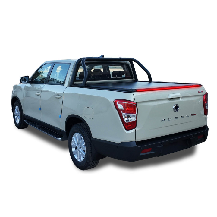 Manual Roll Top Tonneau Bed Cover, Tessera 4x4 Roll+, SsangYong Musso Grand 2018 - Present - EDK.ro