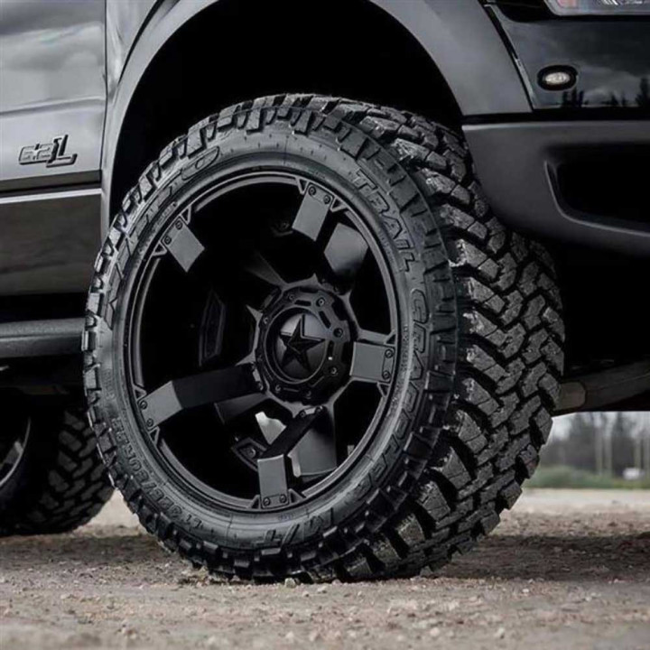 Alloy Wheel, XD Series XD811 ROCKSTAR II, 18x9.0, ET 30, 5x114.3 / 5x120, 74.1, Black - EDK.ro
