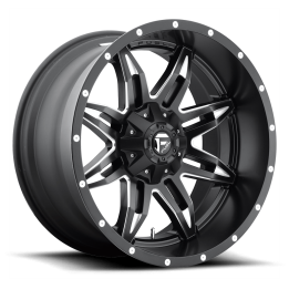 Alloy Wheel, FUEL D567 LETHAL, 15x10.0, ET -43, 5x114.3 / 5x120.65, 72.56, Black - EDK.ro