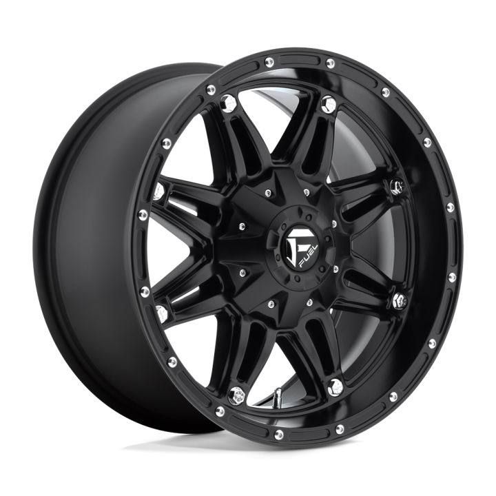 Alloy Wheel, FUEL D531 HOSTAGE, 20x9.0, ET 1, 5x127 / 5x135, 87.1, Black - EDK.ro