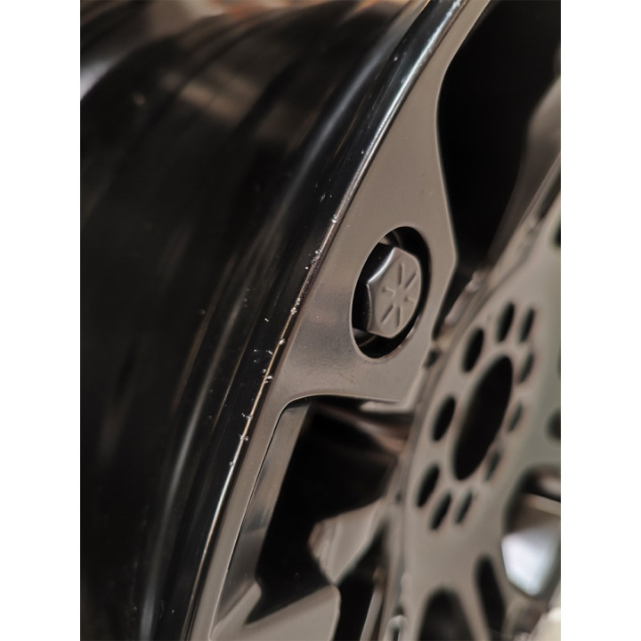 Jantă de Aluminiu, FUEL D560 VAPOR, 20x9.0, ET 20, 5x127 / 5x135, 87.1, Negru - EDK.ro