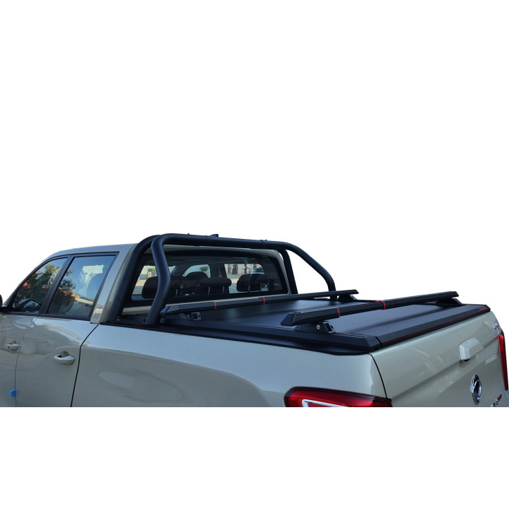 Manual Roll Top Tonneau Bed Cover, Tessera 4x4 Roll+, SsangYong Musso Grand 2018 - Present - EDK.ro