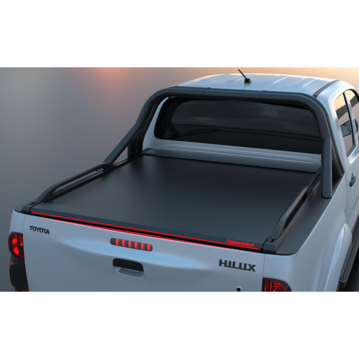 Închidere de Benă Tip Rulou Manual, Tessera 4x4 Roll+, Toyota Hilux Cabină Dublă 2005 - 2016 - EDK.ro
