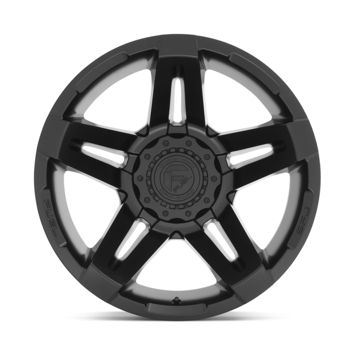 Alloy Wheel, FUEL D763 SFJ, 20x10.0, ET -18, 5x127 / 5x139.7, 87.1, Black - EDK.ro