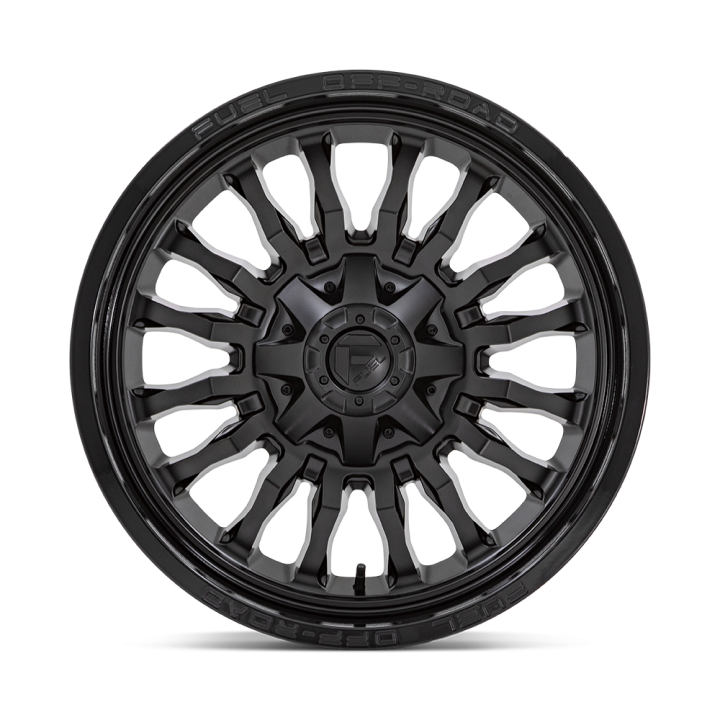 Jantă de Aluminiu, FUEL D796 ARC, 20x10.0, ET -18, 5x127 / 5x139.7, 87.1, Negru - EDK.ro