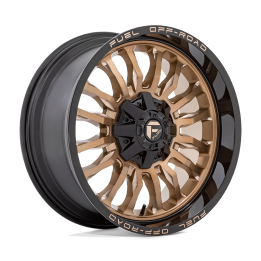 Alloy Wheel, FUEL D797 ARC, 20x9.0, ET 1, 5x127 / 5x139.7, 87.1, Black - EDK.ro