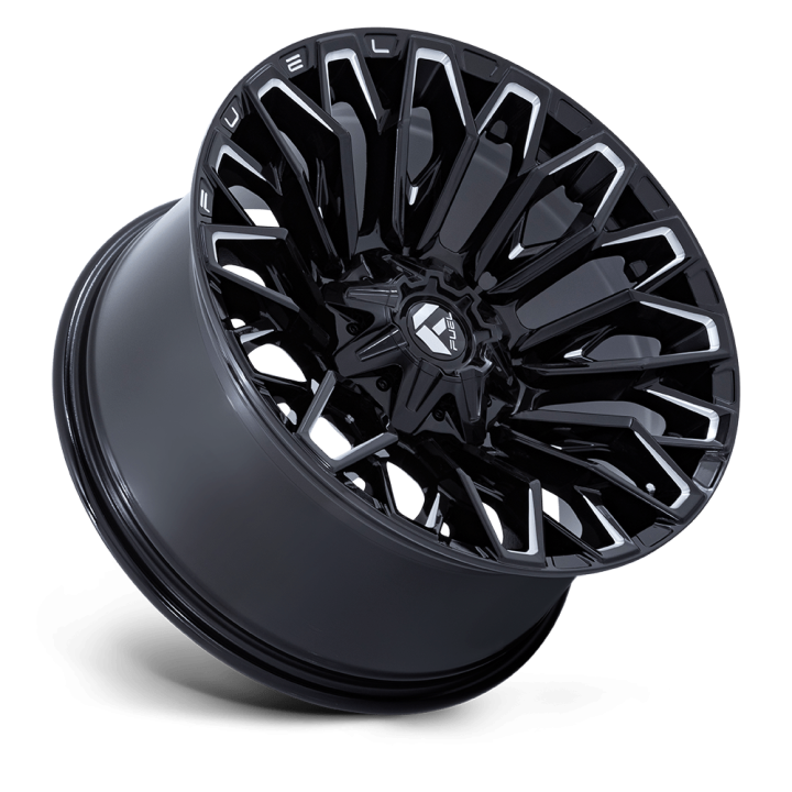 Alloy Wheel, FUEL FC865 STRIKE, 22x10.0, ET -18, 5x127 / 5x139.7, 87.1, Black - EDK.ro