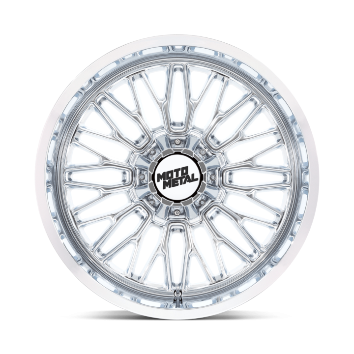 Alloy Wheel, MOTO Metal MO809 STINGER, 20x9.0, ET 18, 5x127 / 5x139.7, 78.1, Chrome - EDK.ro