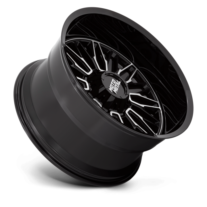 Alloy Wheel, MOTO Metal MO809 STINGER, 20x10.0, ET -18, 5x127 / 5x139.7, 78.1, Black - EDK.ro
