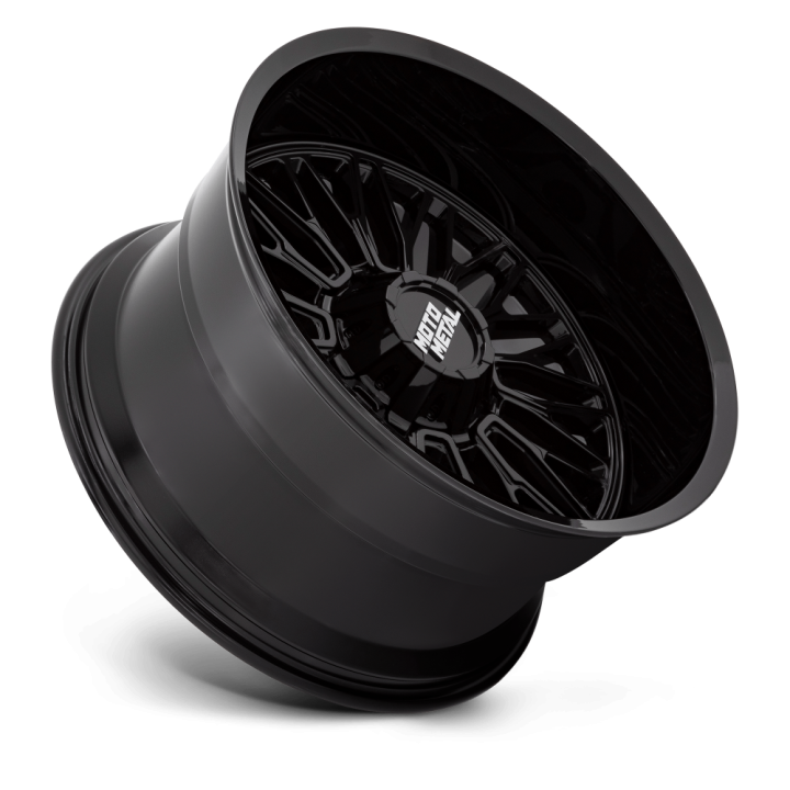 Alloy Wheel, MOTO Metal MO809 STINGER, 22x10.0, ET -18, 5x127 / 5x139.7, 78.1, Black - EDK.ro