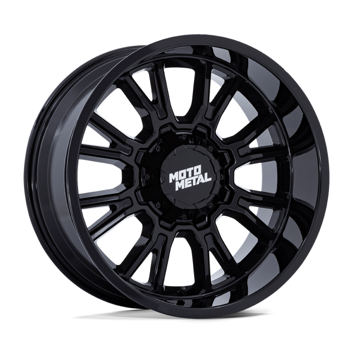 Alloy Wheel, MOTO Metal MO810 LEGACY, 18x9.0, ET 1, 5x127 / 5x139.7, 78.1, Black - EDK.ro