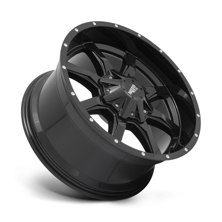 Alloy Wheel, MOTO Metal MO970, 17x8.0, ET 0, 5x127 / 5x139.7, 78.1, Black - EDK.ro