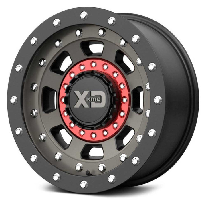 Jantă de Aluminiu, XD Series XD137 FMJ, 17x9.0, ET -12, 5x127 / 5x139.7, 78.3, Negru - EDK.ro