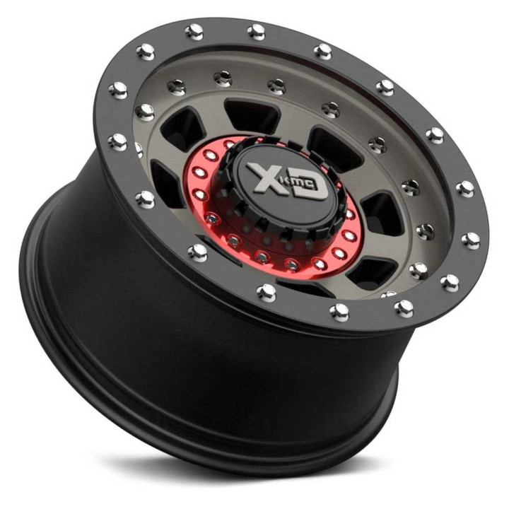 Jantă de Aluminiu, XD Series XD137 FMJ, 20x9.0, ET 0, 5x127 / 5x139.7, 78.3, Negru - EDK.ro