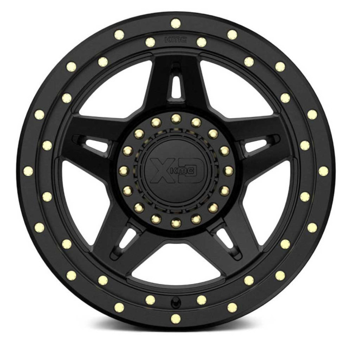 Jantă de Aluminiu, XD Series XD138 Brute, 20x9.0, ET 0, 5x127 / 5x139.7, 78.1, Negru - EDK.ro