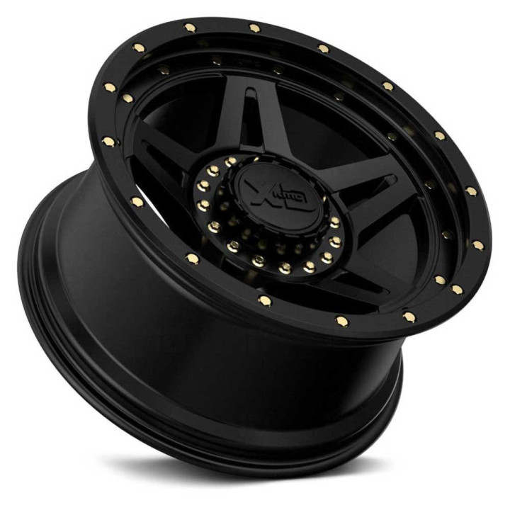 Jantă de Aluminiu, XD Series XD138 Brute, 20x9.0, ET 0, 5x127 / 5x139.7, 78.1, Negru - EDK.ro
