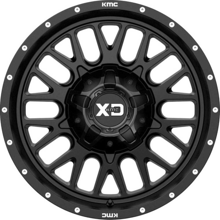 Alloy Wheel, XD Series XD842 SNARE, 20x9.0, ET 0, 5x127 / 5x139.7, 78.3, Black - EDK.ro